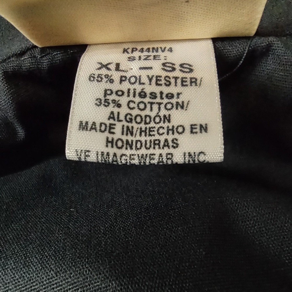 Red Kap Work Shirt Mens XL Norm Core Navy Blue Zip Front Utility Pockets KP44NV4 - Picture 7 of 12